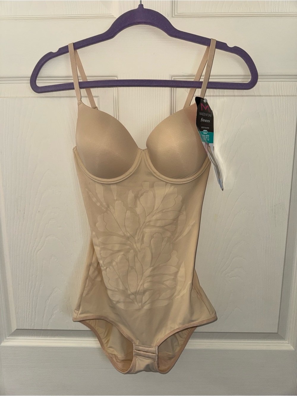 WOMEN'S FLEXEES by
MAIDENFORM Fit Sense All-in-One Shaping BODYBRIEFER Small